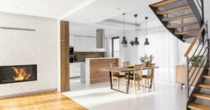 Half Wall Modular Kitchen