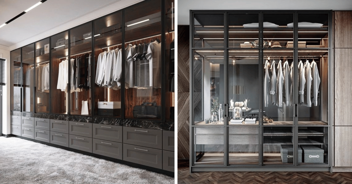 Luxurious Hinged Wardrobe Design by wideconcepts